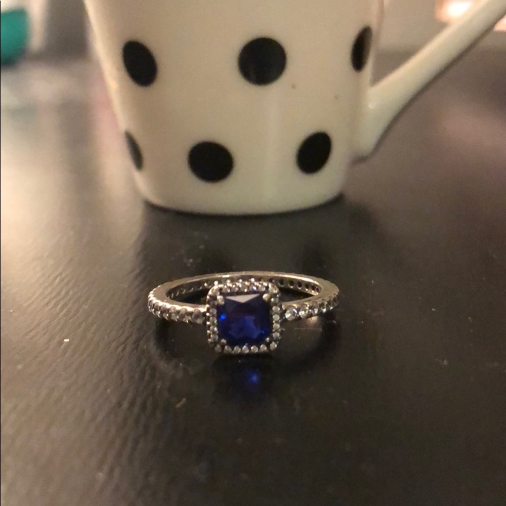 Pandora sapphire ring